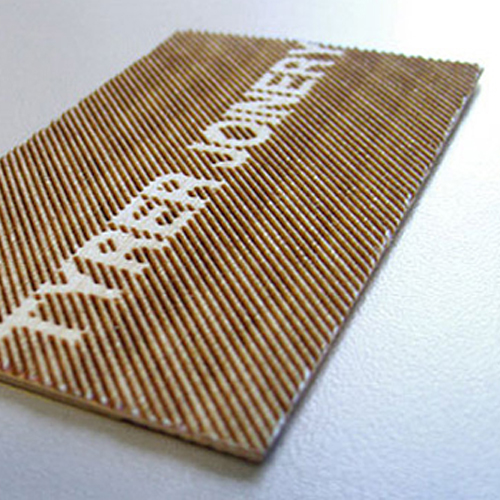 Foil on Texture Card